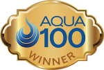 aqua 100 winner logo